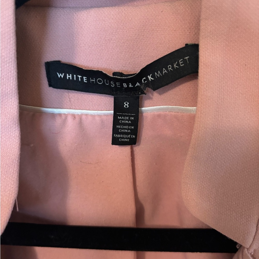 WHBm Elegant Pink Women's Pantsuit - Picture 9 of 13